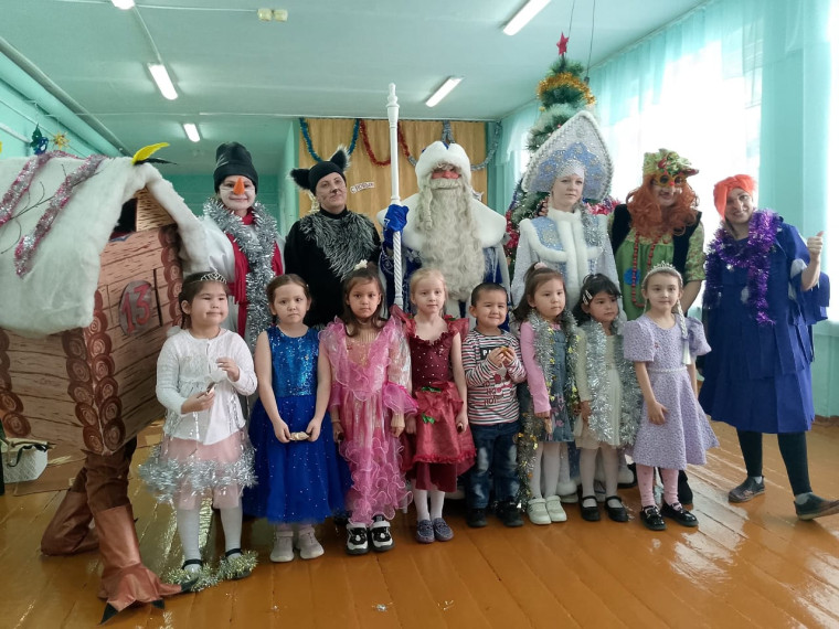 Новогодняя сказка Центра детского творчества.